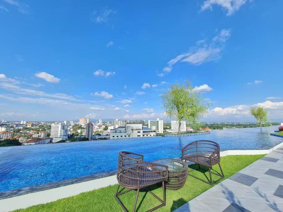Astra Sky River High Floor,3 Bedrooms 97㎡ 山景房带浴缸 Chiang Mai Exterior photo